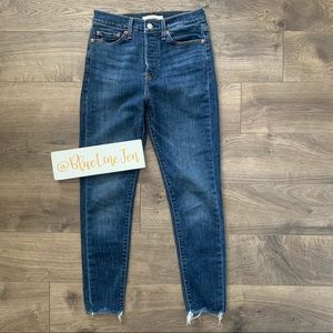Levi’s Wedgie Skinny Button Fly Jeans